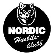 Nordic HBK logga, svartvit