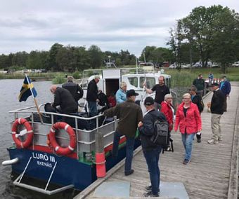 Söndagens båtresa till Lurö