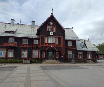 Stationshuset i Vännäs