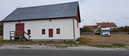 Biografladan mef Dämbahuset i bakgrunden.