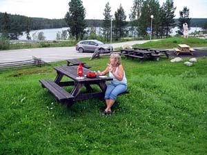 Fika vid Polcirkeln