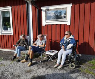 Solen värmer gott