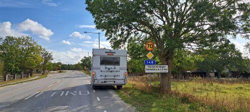 På väg mot Fåröfärjan