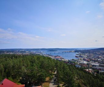 Utsikt från norra berget.