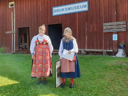 Våra guider på muséet