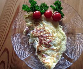 Vakteläggomelett