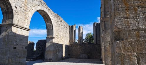 Roma klosterruin