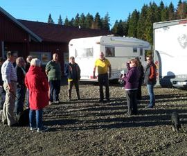 Samling innan hemfärd