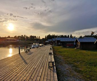 Jävre hamn.