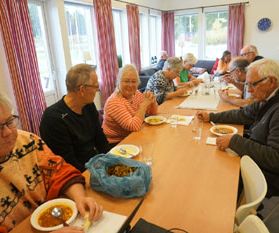 Sopplunch mättar gott