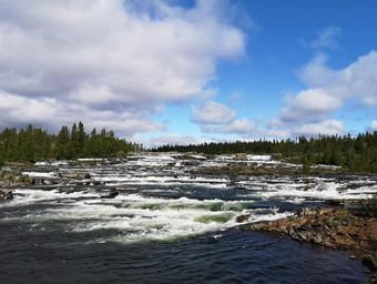 Trappstegsforsen.
