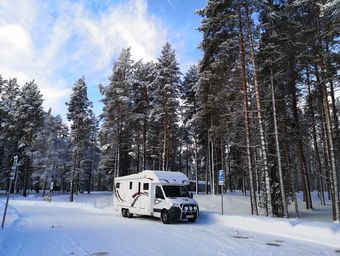 Rastplatsen i Sollefteå.