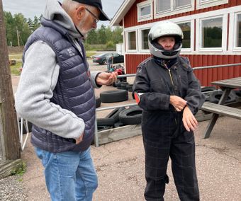 Viola, N538 förbereder sig