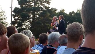 En duett med Jessica Andersson och Eric Gadd