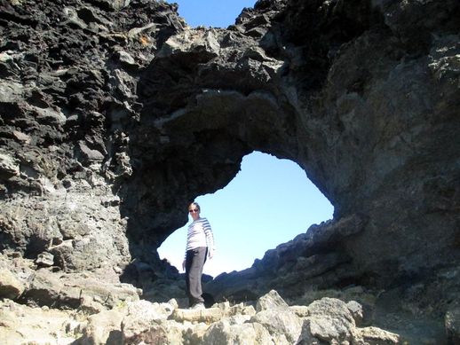 Dimmuborgir, enorma lavaformationer (Doris)