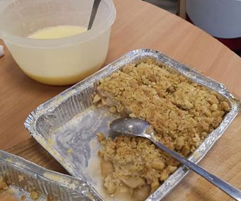 och Anettes Äpplekaka......