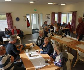 Samling och välkomstfika i lokalen