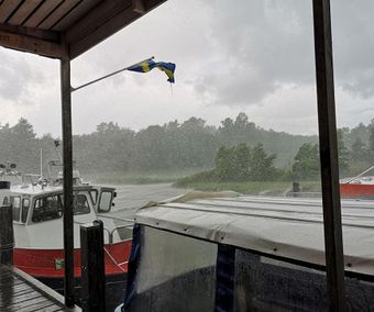 Och sen bröt det ut ⛈️🌬️