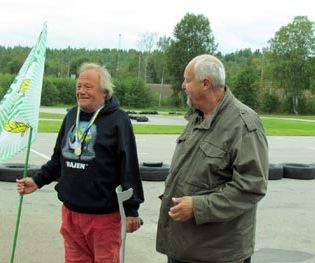 Medalj utdelad till Conny
