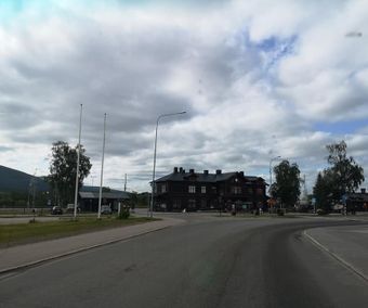 Gällivare station.