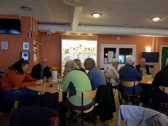 Samling i Arena-Caféet