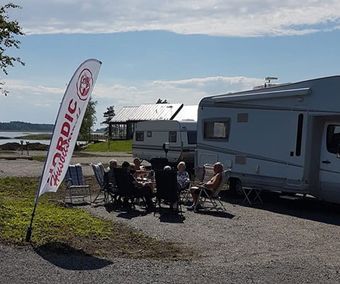 Samling på Ekenäs Camping