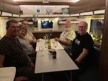 N206, N576, N434 och Stefan Tanskanen vid fredagens mat