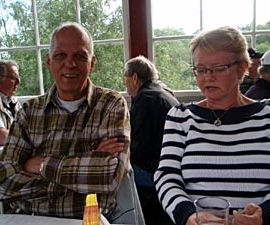 Blivande Ordföranden Arne 52 och Margareta 202