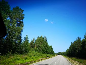 Bara blå himmel och en liten ulltuss, 28 grader.