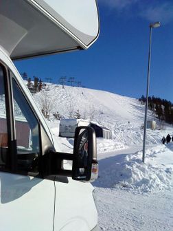 ..bästa läget på campingen i Idrefjäll