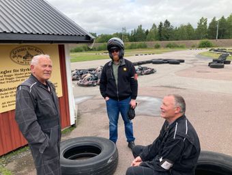 De tre tävlande, Sune, Hans och Kjell