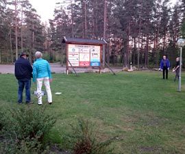 Ett part Landdart för den som är kvällspigg
